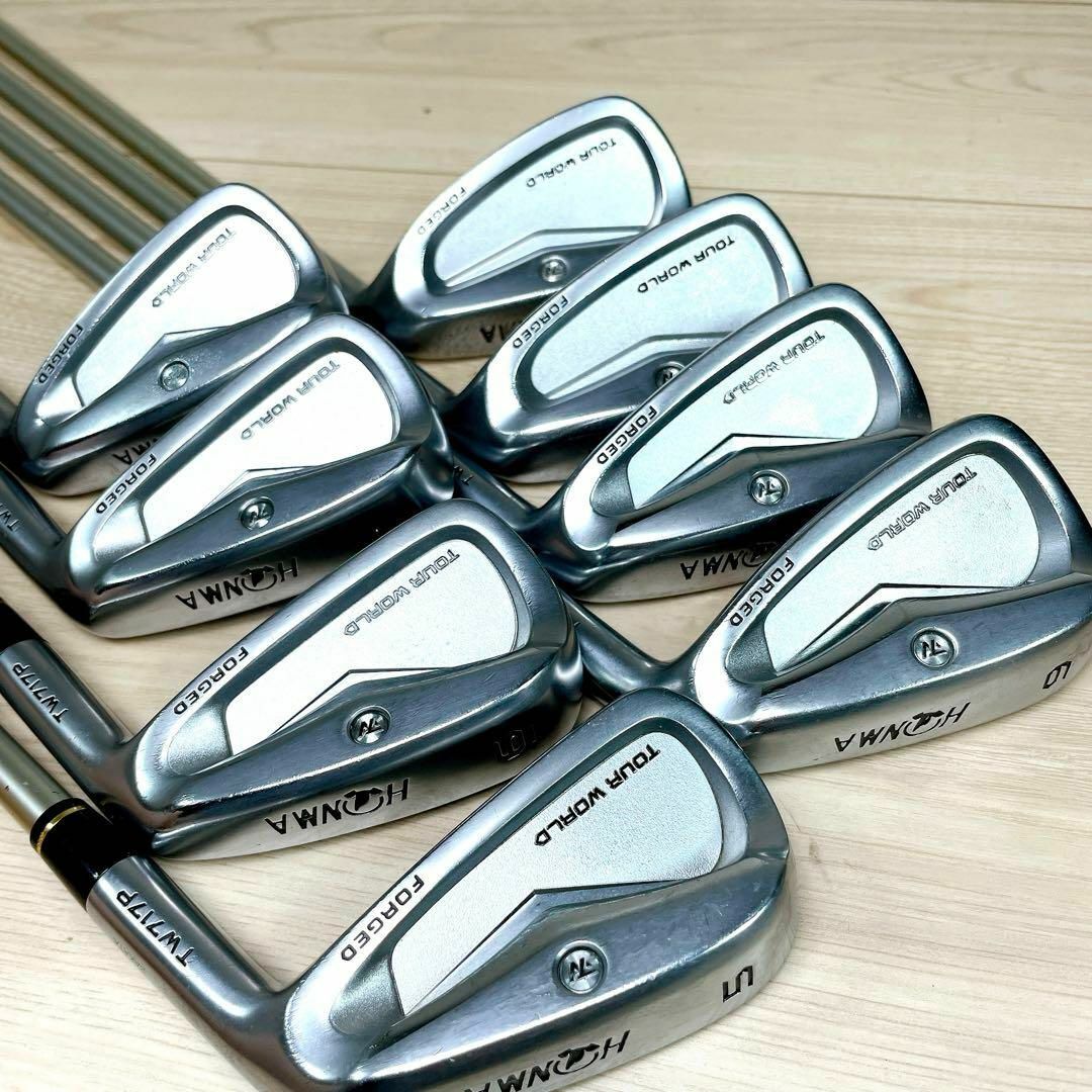 HONMA ツアーワールド フォージド TW717P ゴルフアイアン8本セット拍卖