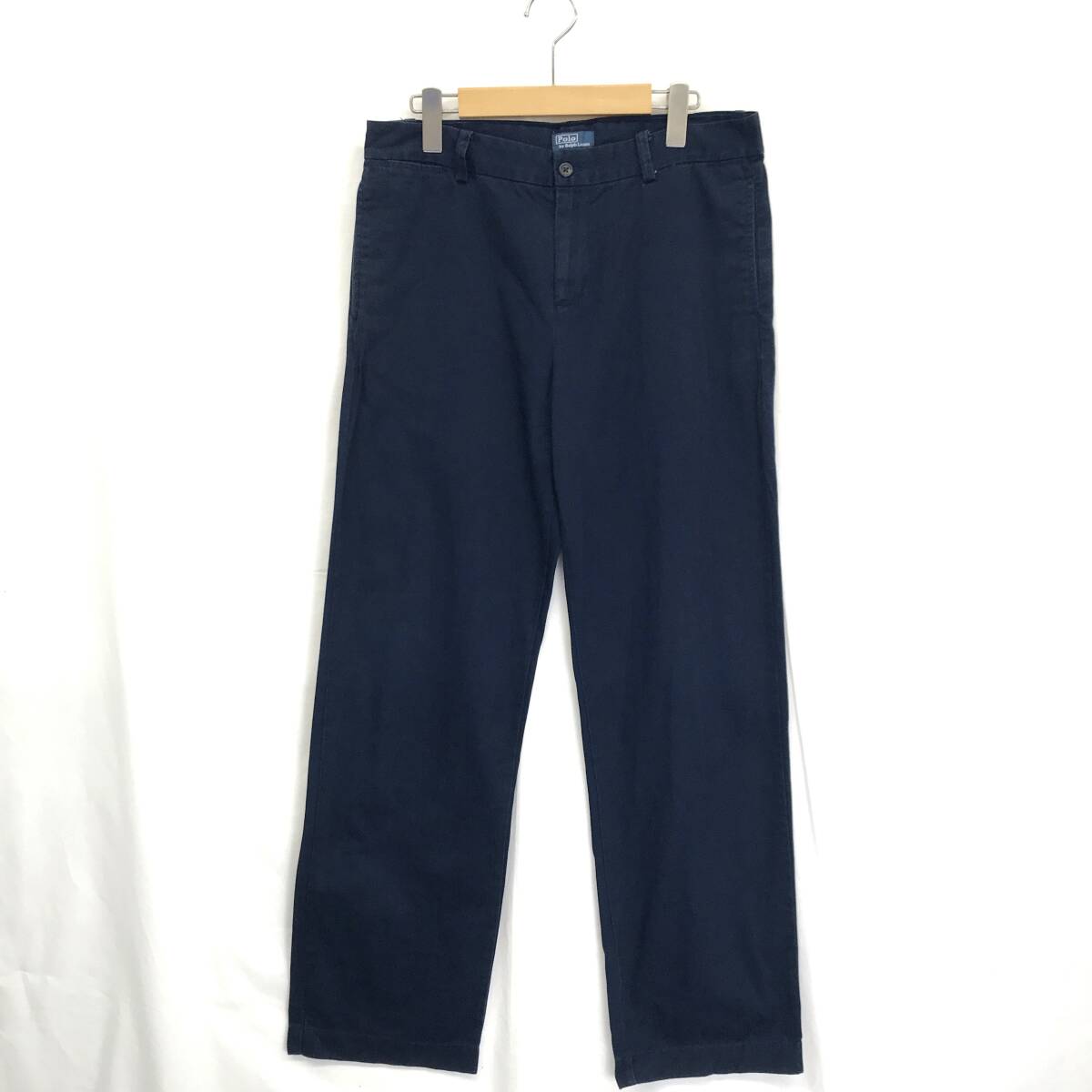 JZ0559★Polo by Ralph Lauren : ワークパンツ★170★ネイビー系 ポロラルフローレン拍卖