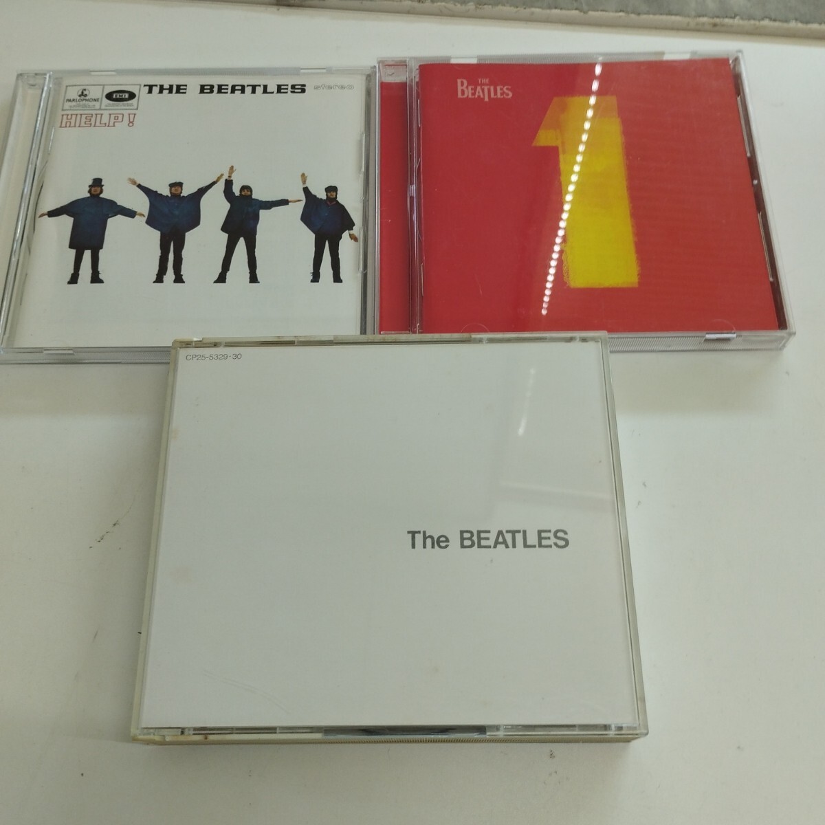 ◎0707y2912【CD】ザ・ビートルズ the Beatles 1 HELP 3枚セット拍卖