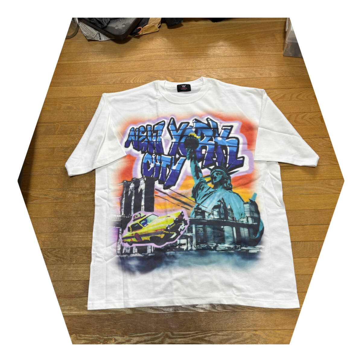 名作 大須 W NYC ニューヨークグラフィックTシャツ ヘビーボディ babylonclub バビロンクラブ拍卖