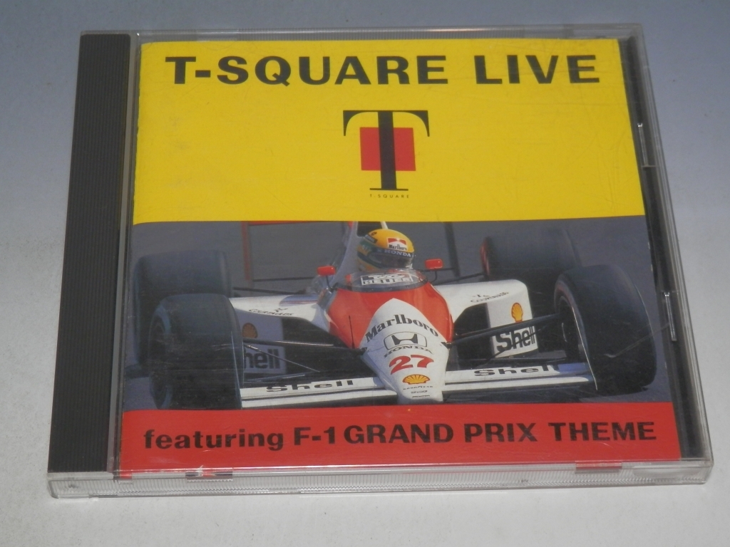 ◇ T-SQUARE LIVE featuring F-1 GRAND PRIX THEME T-スクェア・ライブ~フィーチャリング・F-1グランプリ・テーマ CD CSCL-1517拍卖