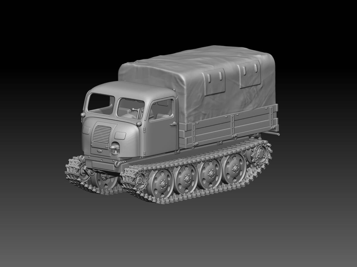 1/48 レジンキット 未塗装 WW2 ドイツ軍 戦車RSOトラクター 装軌式トラクター 東部戦線 250702拍卖