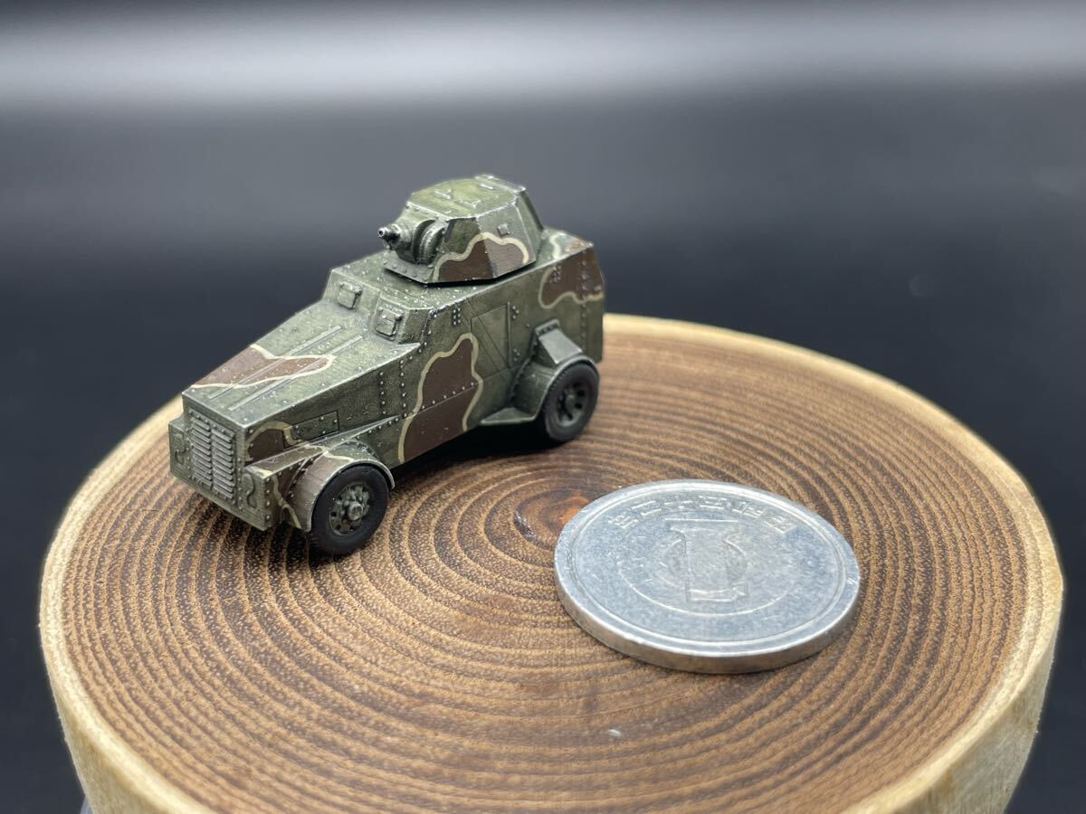 1/144 完成品 塗装済 WW2 フランス軍 CDM装甲車 ワールドタンクミュージアム 250722拍卖