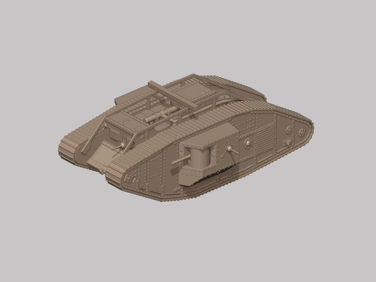 1/144レジンキット 未塗装 イギリス軍 マーク Ⅴ戦車 Mk .V ワールドタンクミュージアム【同梱可】230718拍卖