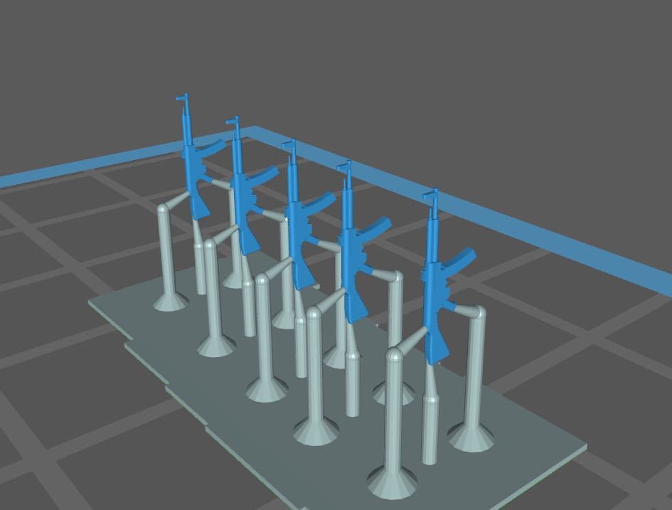 1/144 レジンキット 未塗装 WWⅡ ドイツ軍 StG44 突撃銃 5本 ワールドタンクミュージアム【同梱可能】0001拍卖