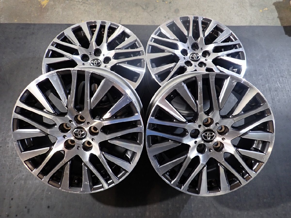 RK10954【送料無料18インチ】4本 トヨタ純正 30系アルファード ヴェルファイア純正 中古アルミホイール ▼18×7.5J 114.3/5H ET45▼拍卖