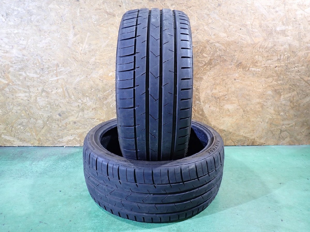 RK11112【送料無料245/35R20】2本 KUSTONE Passion P9S 2024年製 中古夏タイヤ ラジアルタイヤ アルファード ヴェルファイア《即決》拍卖