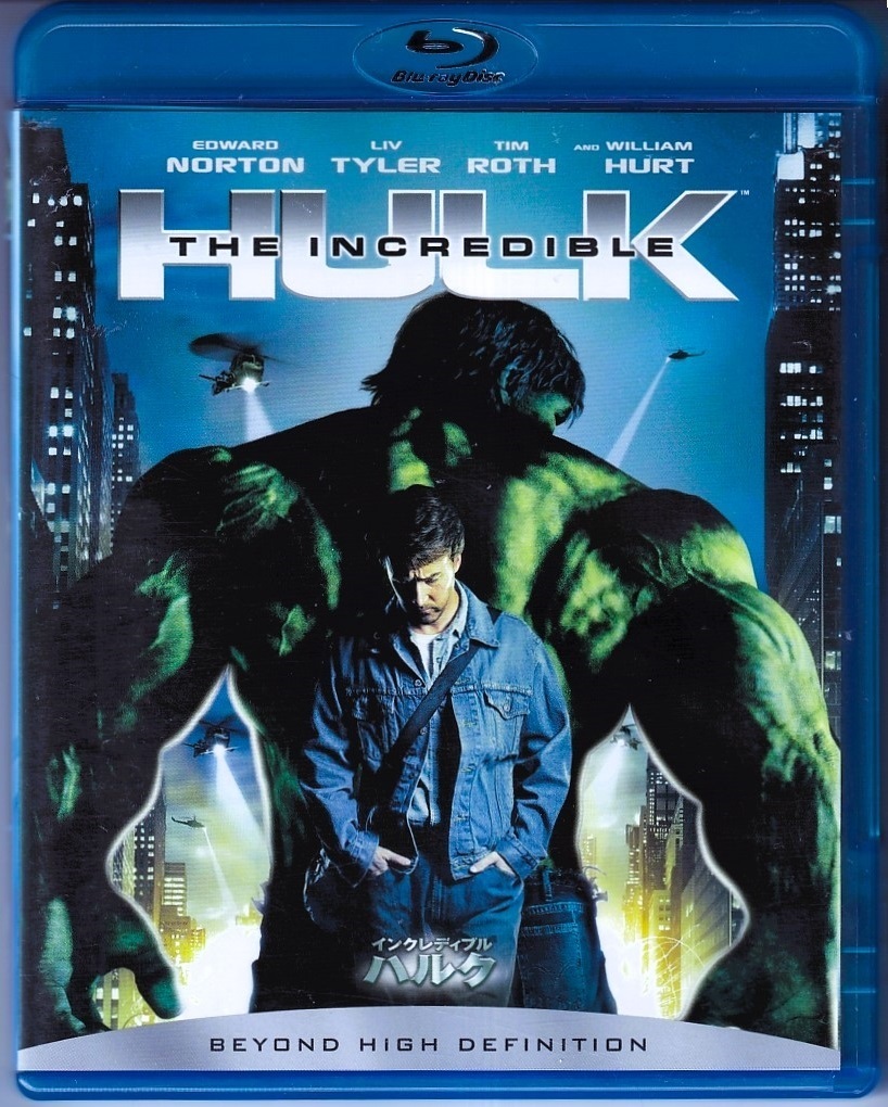 ★インクレディブル・ハルク★日本初回ピクチャー ディスク仕様版ブルーレイ【THE INCREDIBLE HULK】エドワード・ノートン●リヴ・タイラー拍卖