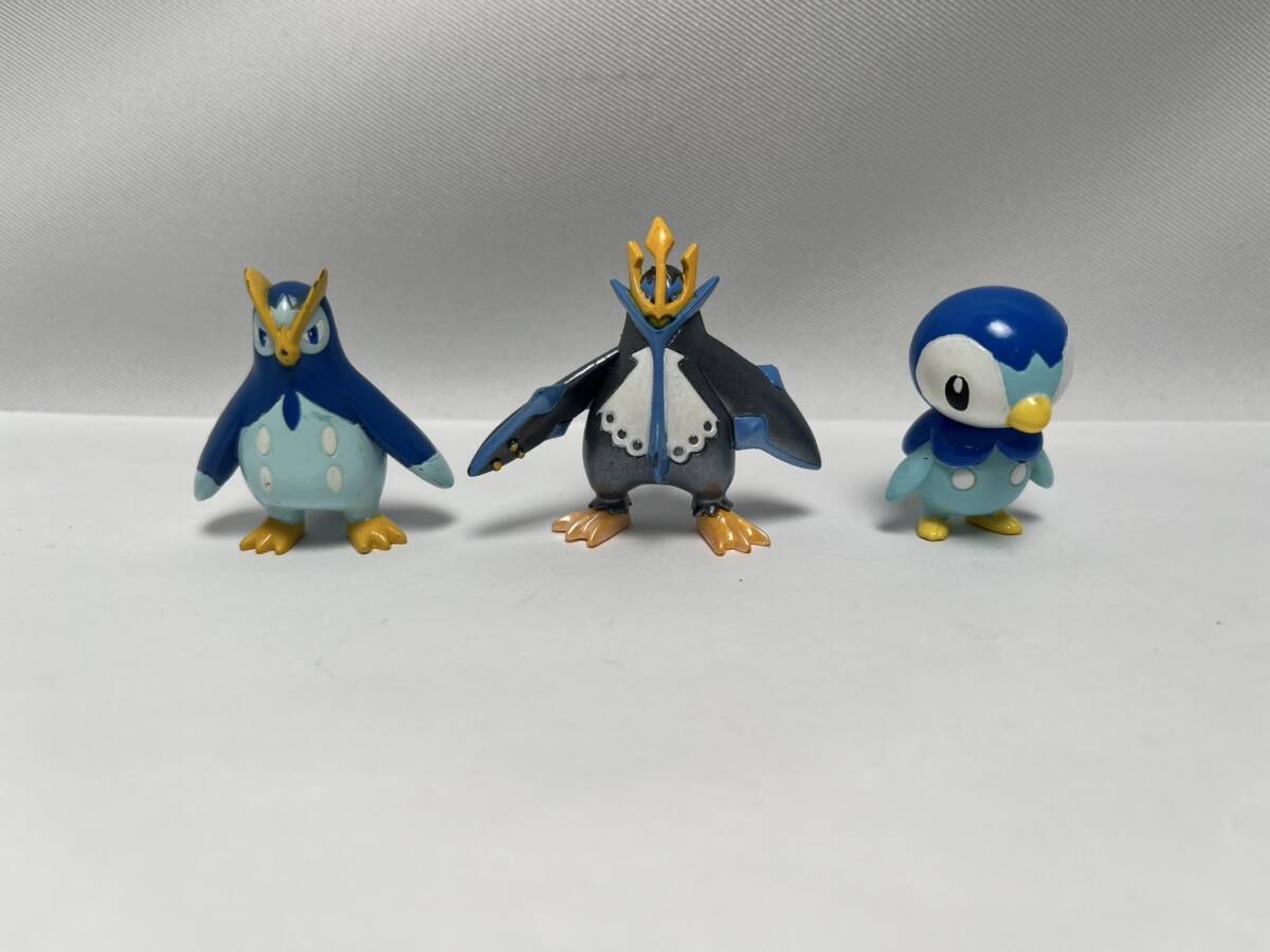 ポケットモンスター ポッチャマ ポッタイシ エンペルト モンコレ モンスターコレクション フィギュア ポケモン拍卖