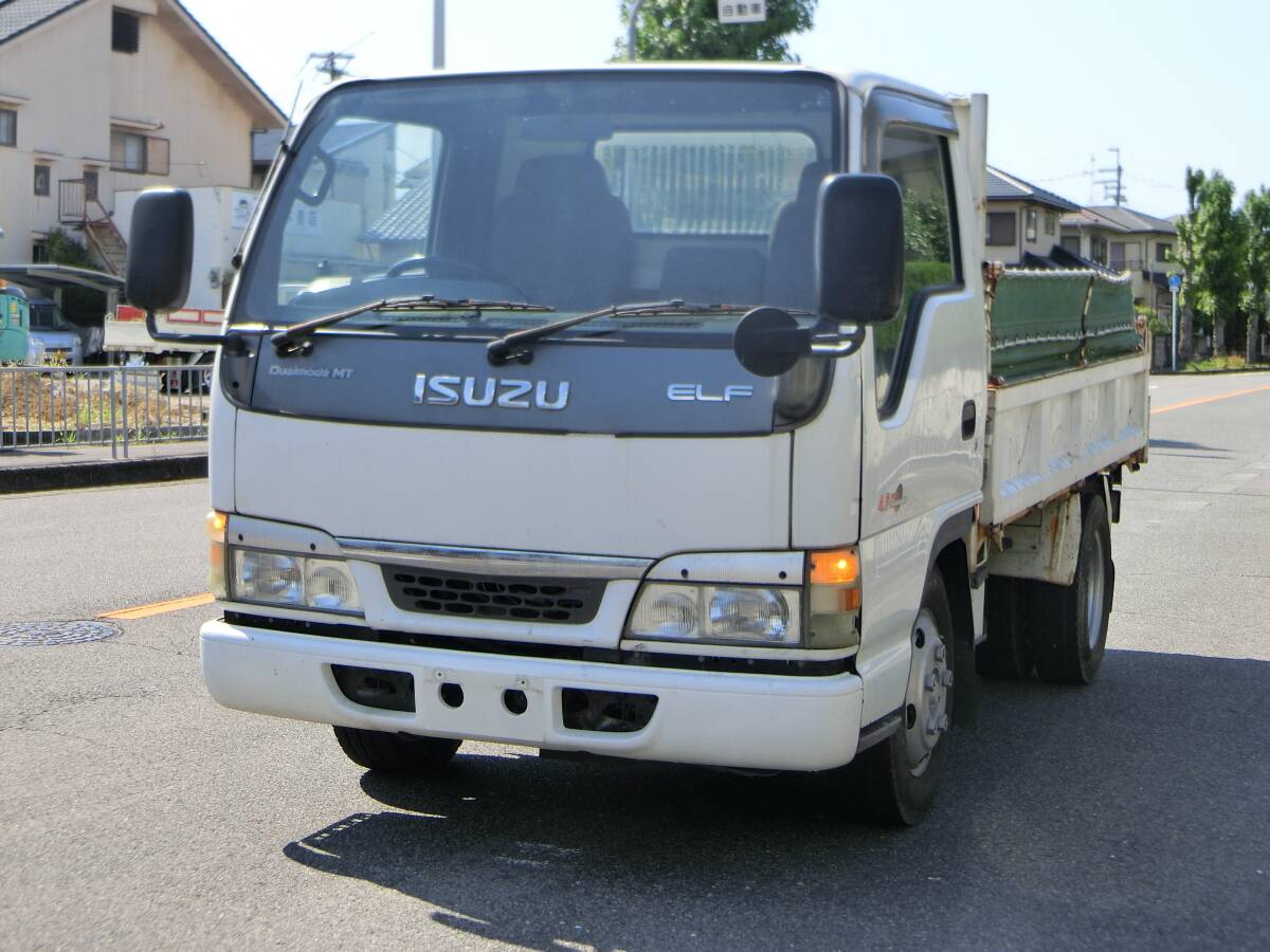 3つの約束☆絶対に安い☆程度の良いトラック☆スピーディー納車☆H14年式☆5MT☆梯子掛け☆コボレーン☆三方開☆積載量3t☆予備検査付拍卖