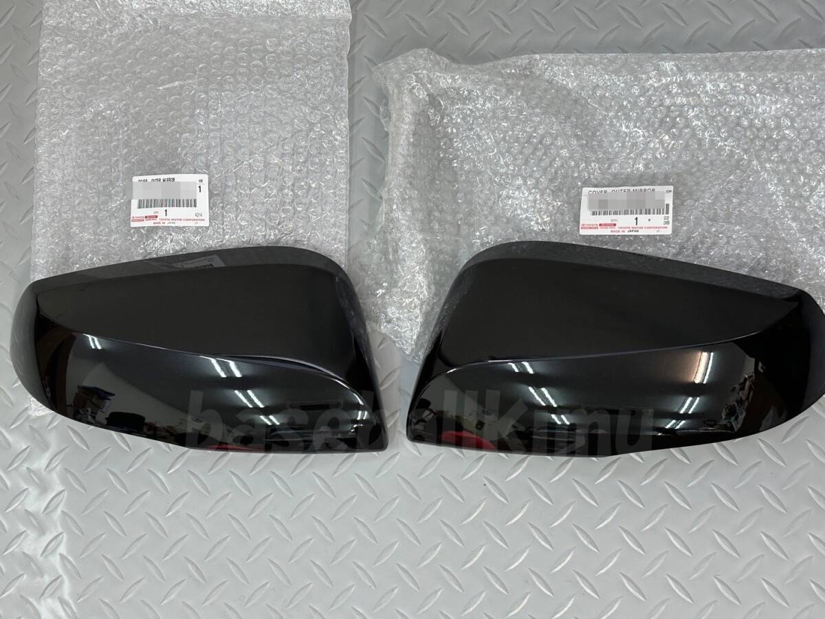 ■新品■トヨタ 純正 50系 RAV4 純正ドアミラーカバー左右 ブラック拍卖