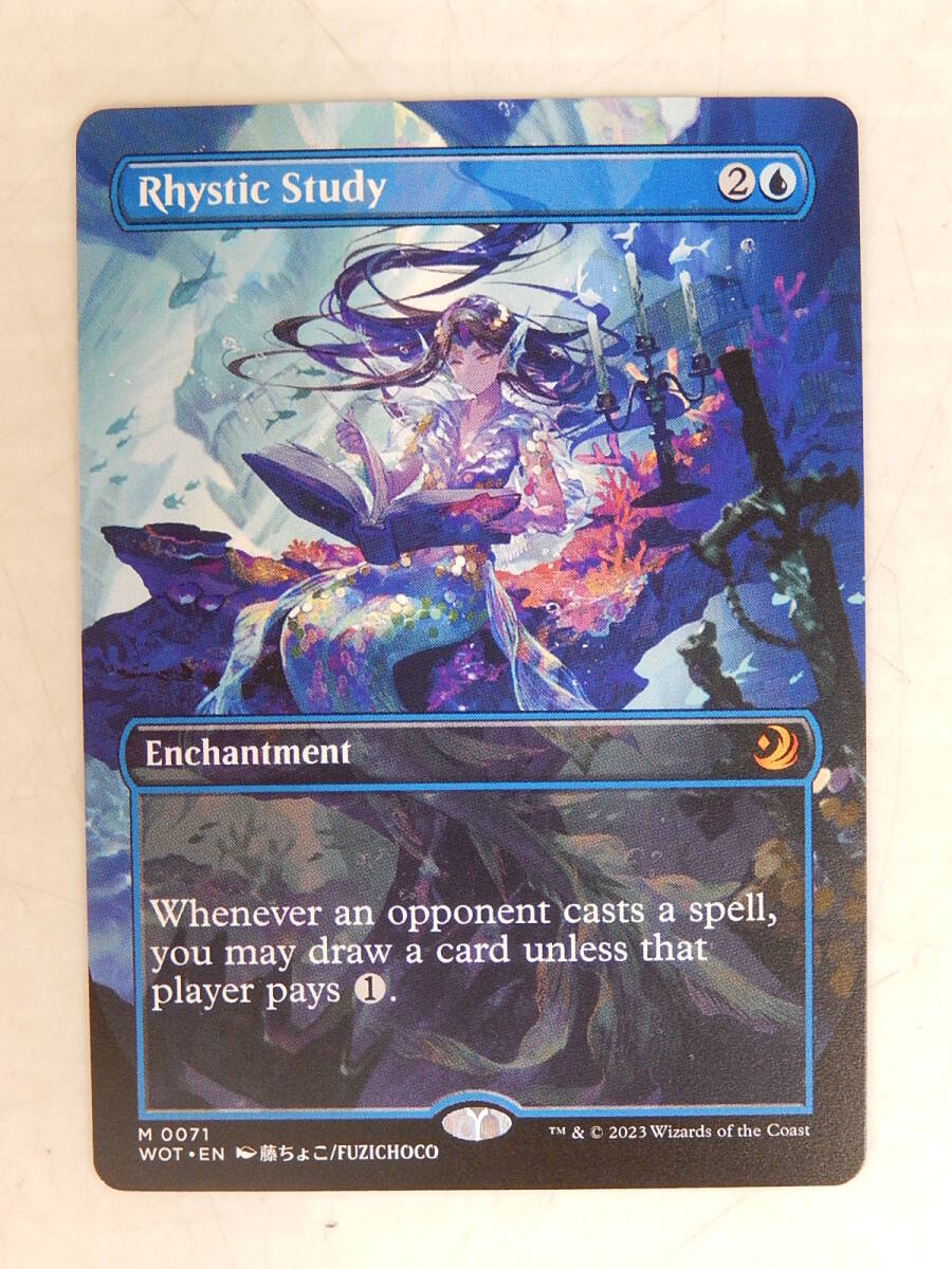 MTG リスティックの研究 ボーダーレス おとぎ話 英語 WOT エルドレインの森 マジックザギャザリング拍卖