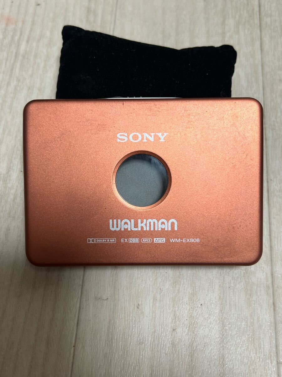 SONY WALKMAN カセットプレーヤー WM-EX808拍卖