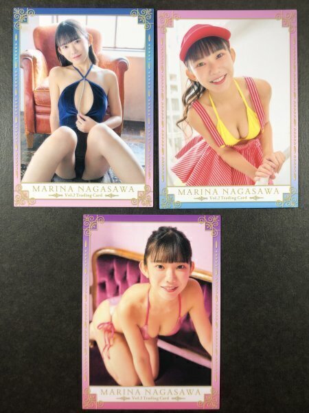 長澤茉里奈 セカンド RG73・76・79 3枚セット Vo.2 HIT's・ヒッツ グラビア アイドル トレカ トレーディングカード拍卖