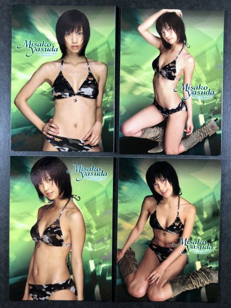 安田美沙子 IMAGIO 2005 スペシャルカード SP-020・023・024・027 水着 グラビア アイドル トレカ トレーディングカード拍卖