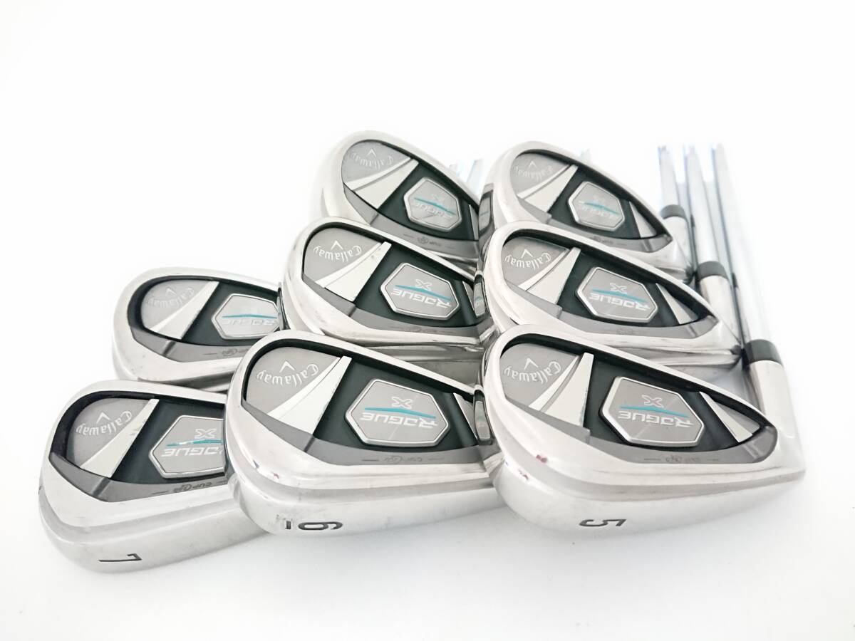 貴重なレフティ !!!◆◆ キャロウエイ ローグ X ROGUE X <左利き>◆◆豪華8本組!!!拍卖