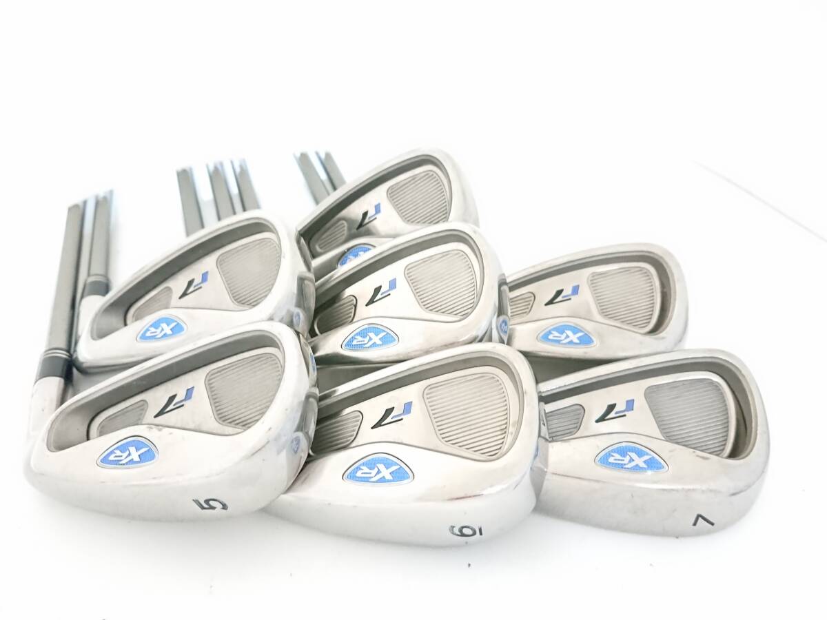 貴重なレディース !!!◆◆ 高級 テーラーメイド R7 XR アイアンセット おススメ!ですわ~◆◆豪華7本組!!!拍卖