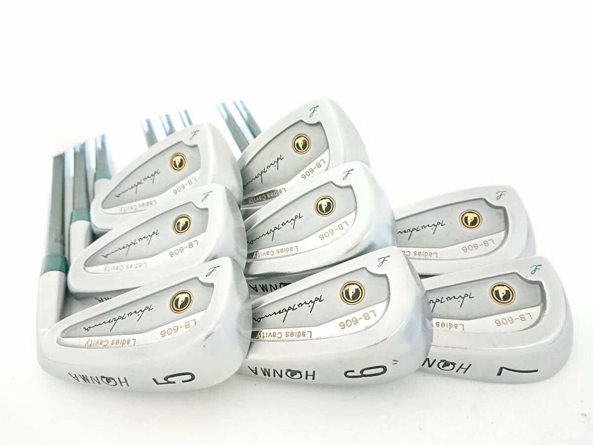 本間ゴルフ◆◆ 高級 ホンマ LB-606 H&F レディース アイアンセット ◆◆豪華8本組!!!拍卖
