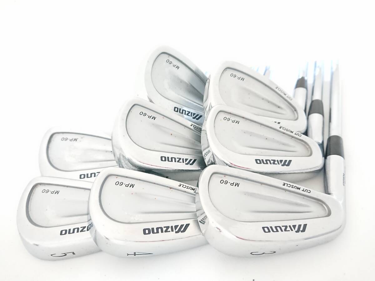 貴重なレフティ !!!◆◆ Mizuno MP-60 FORGED S200 < 左利き > ◆◆豪華8本組!!!拍卖