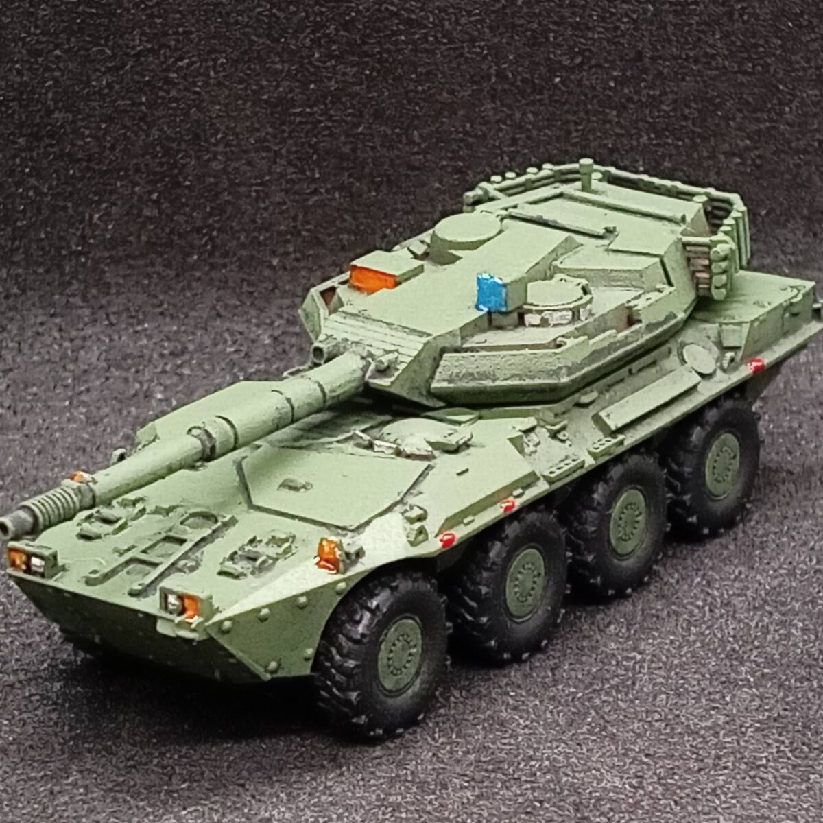 ●完成品1/144 チェンタウロ戦闘偵察車,”強力砲で即応防衛!”,グリーン塗装,イタリア,その他各国,現代,自作ver拍卖