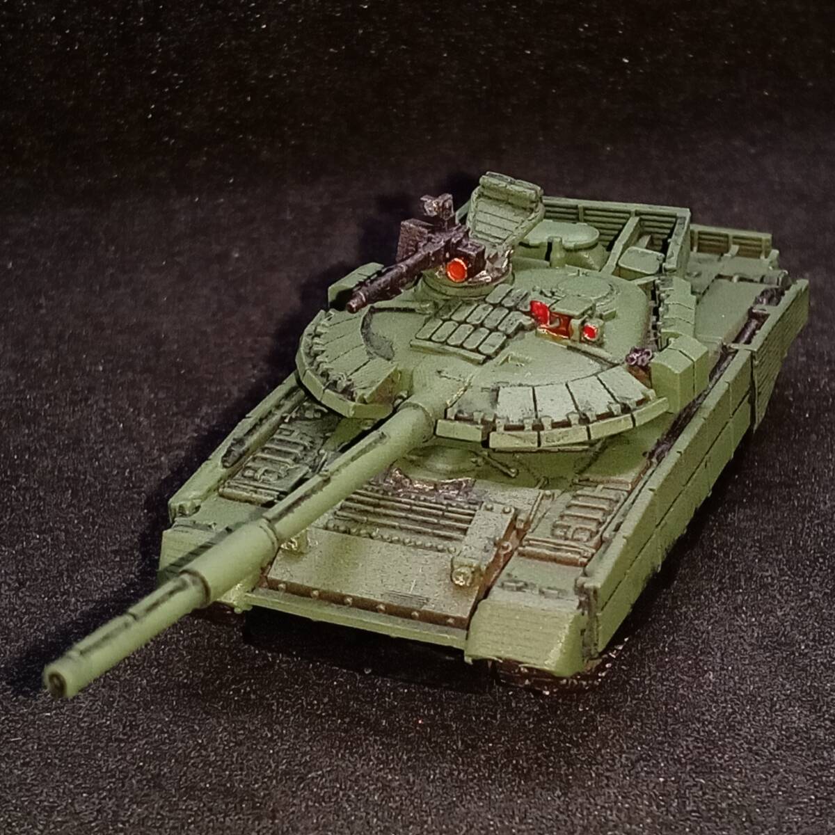 ●完成品1/144 T80BVM主力戦車,”T80最新アップデート戦車!”,ロシア,ソ連,ウクライナ,現代,自作ver拍卖