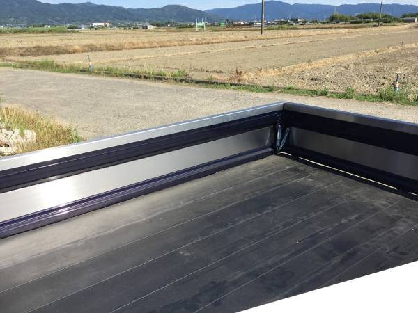 S500P/510P用ハイゼットジャンボ 荷台あおり内 ステンレスプレート(3辺セット)拍卖