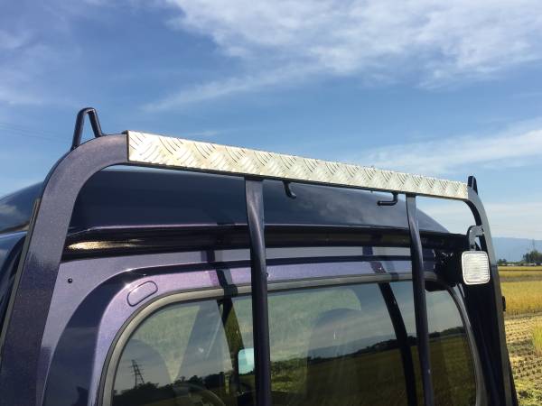 ハイゼットジャンボ S500P/S510P用 鳥居 カバー(R3/12/20~)(アルミ縞板)拍卖