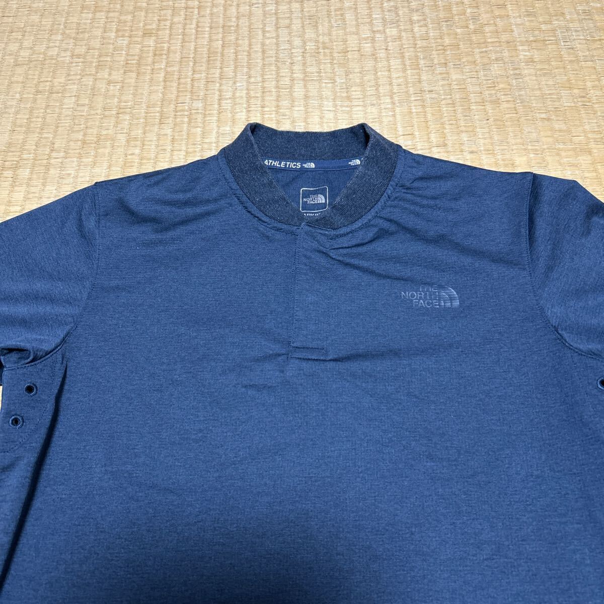 人気 ノースフェイス テックポロ Sサイズ ネイビー NT11894 muro 藤原ヒロシ 野村訓市 MOUTAIN ATHLETICS拍卖