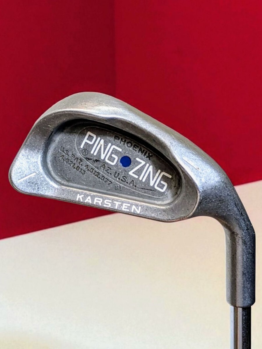 ピン・PING ZING KARSTEN 青ドット 希少・1番アイアン PING JZ 拍卖