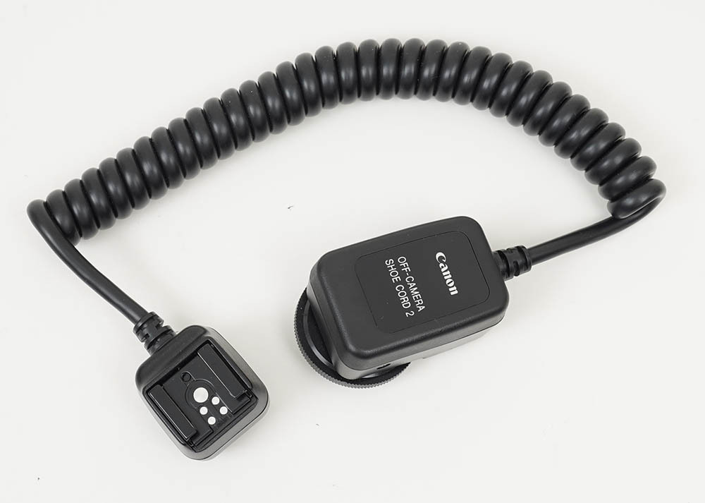 美品 Canon OFF CAMERA SHOE CORD 2 オフカメラシューコード2型拍卖
