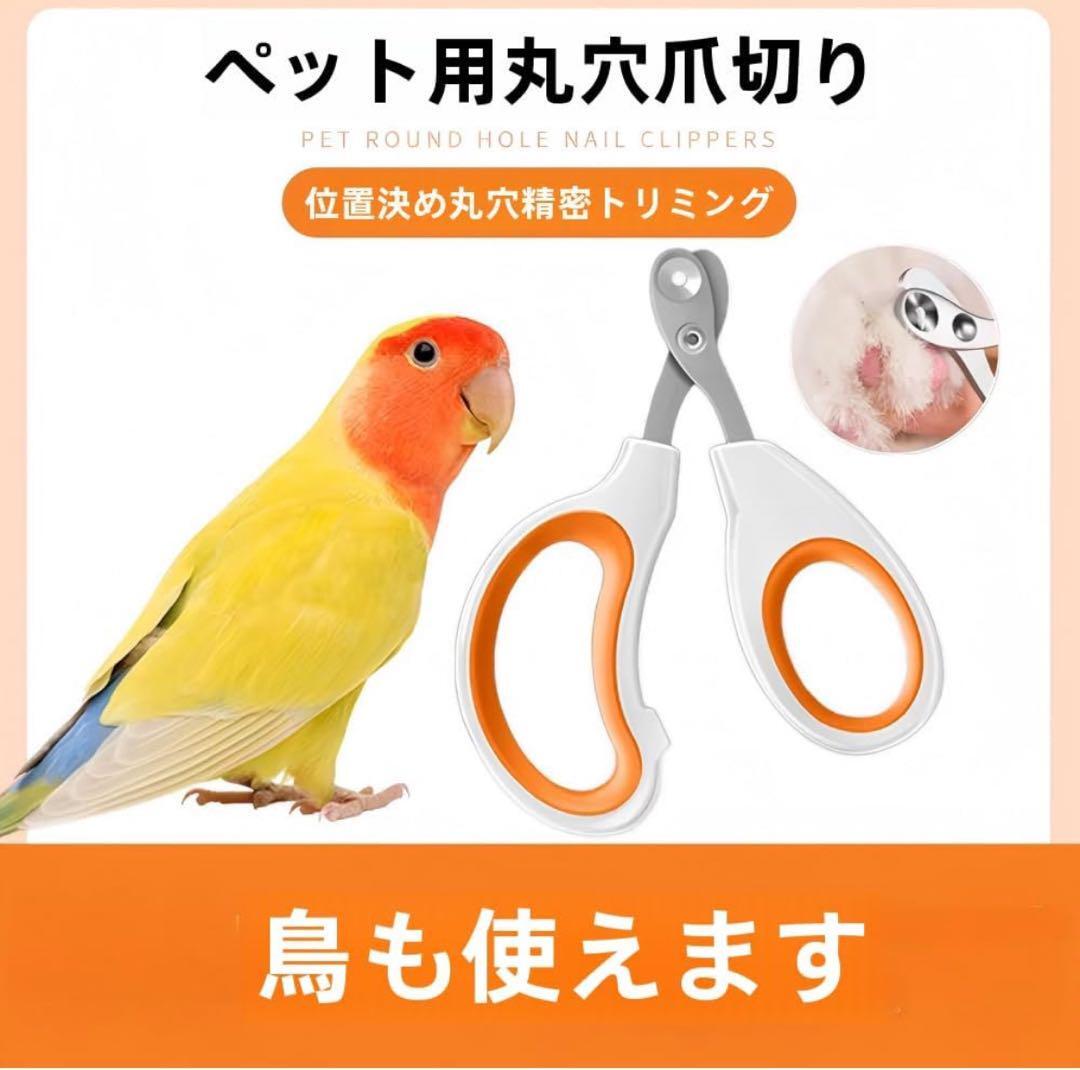 K028【特価】ペット用 鳥 猫 犬 ウサギ 小動物 丸穴 爪切り拍卖