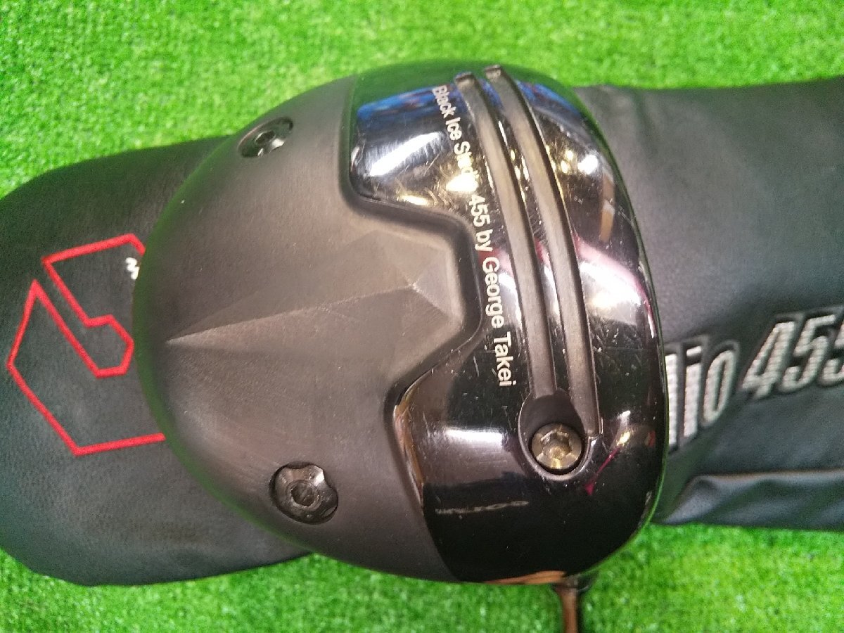 ジョージ武井 GTD ドライバー BLACK ICE STUDIO 455 10度 (X) Fire Express 75 ファイヤー エクスプレス ブラック アイス *MP@1*L*077拍卖