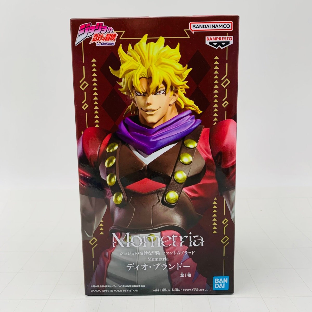 新品未開封 バンプレスト Mometria ジョジョの奇妙な冒険 ファントムブラッド ディオ・ブランドー拍卖