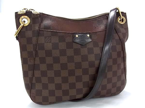1円 LOUIS VUITTON ルイヴィトン N42230 ダミエ サウスバンク クロスボディ ショルダーバッグ 斜め掛け レディース ブラウン系 BP2916拍卖