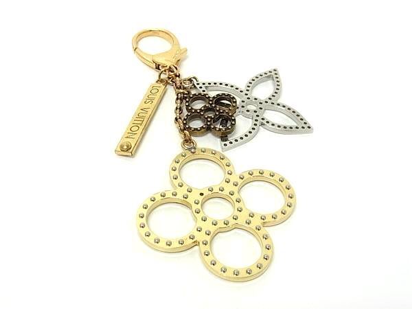 1円 LOUIS VUITTON ルイヴィトン M65722 ビジューサックタバージュ キーリング キーホルダー チャーム メンズ レディース FS1408拍卖