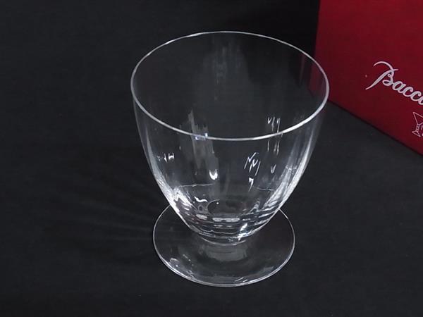 ■新品同様■ Baccarat バカラ フロール クリスタルガラス ゴブレットグラス 食器 テーブルウェア クリア BM8048拍卖