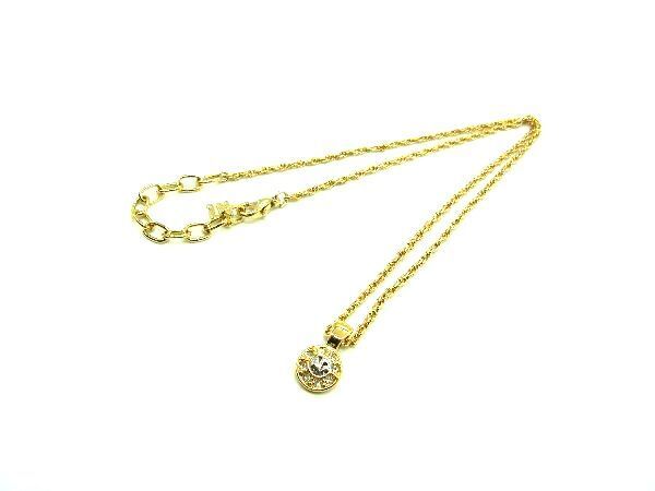 ■美品■ NINA RICCI ニナリッチ ネックレス ペンダント アクセサリー レディース ゴールド系 DE1181拍卖