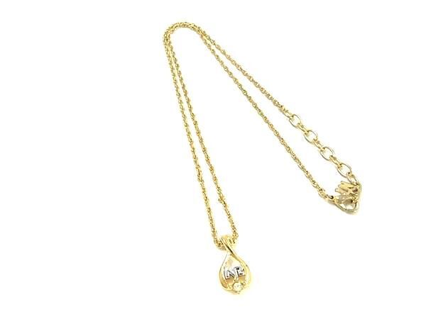 NINA RICCI ニナリッチ ラインストーン ネックレス ペンダント アクセサリー レディース ゴールド系 DE8087拍卖