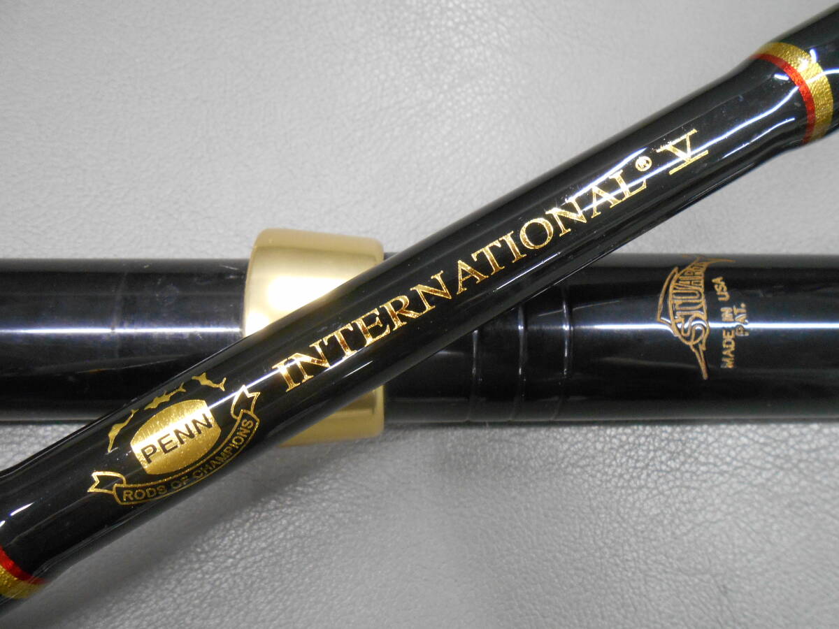 ペンリールジャパン名竿 トローリングロッド インターナショナルV IGFA50 5050 中古のお品です。カジキ、マグロのトローリングに最適拍卖