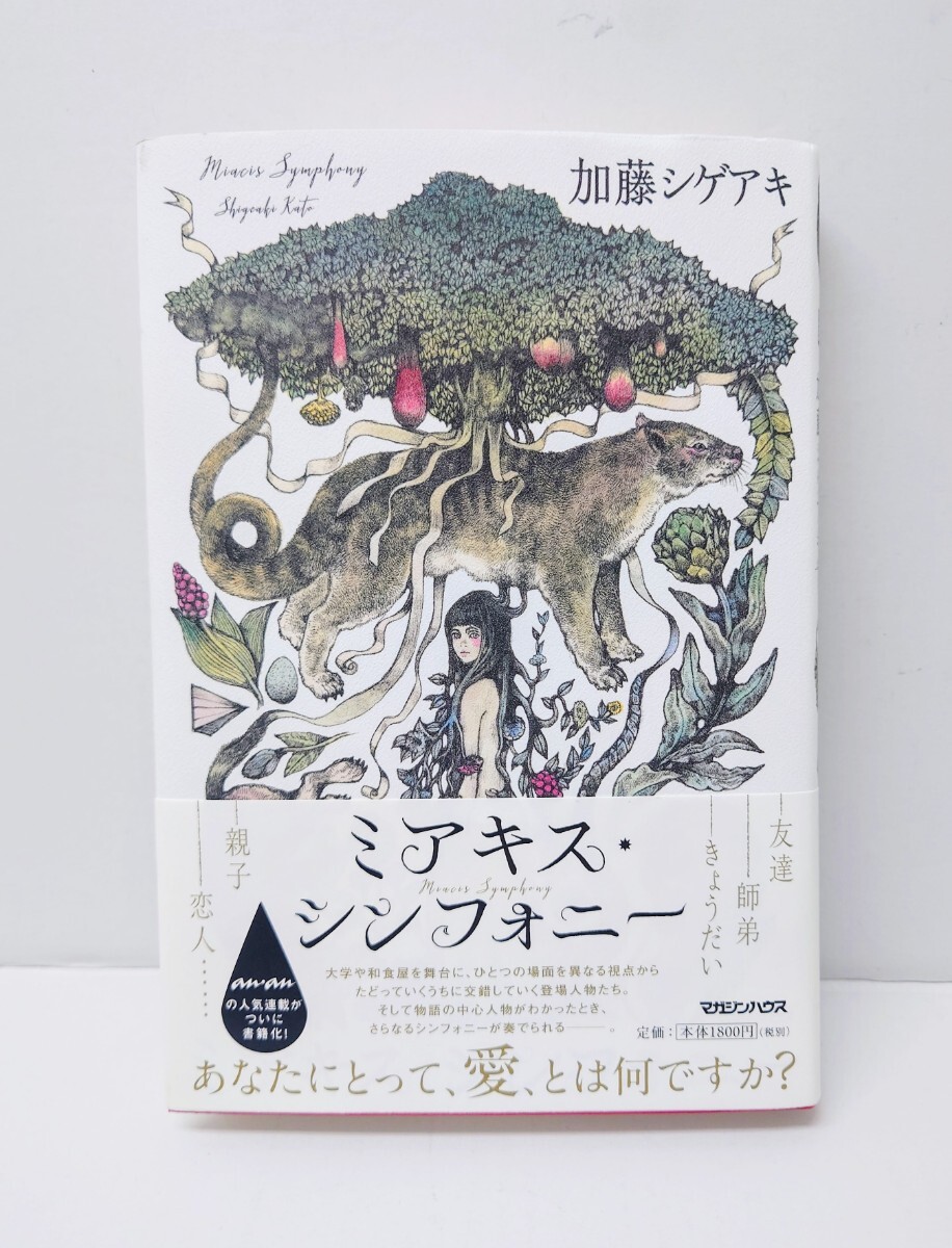 加藤シゲアキ ヒグチユウコ 単行本 小説「ミアキス・シンフォニー」拍卖