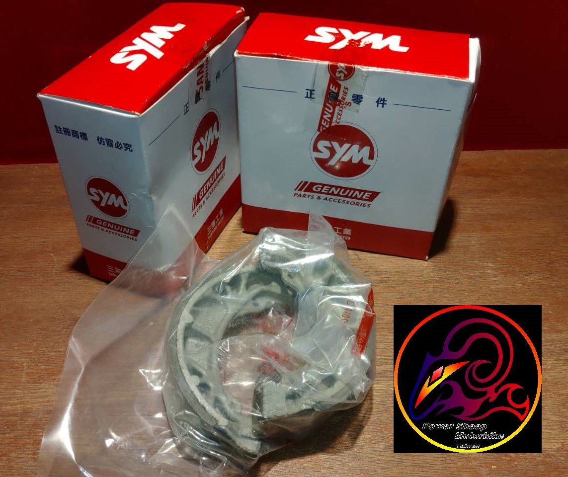 SYM(現品国内発送 送料無料) X'pro 100 UMI 50 100 Mii 110 用 純正 リヤブレーキシュー 新品拍卖