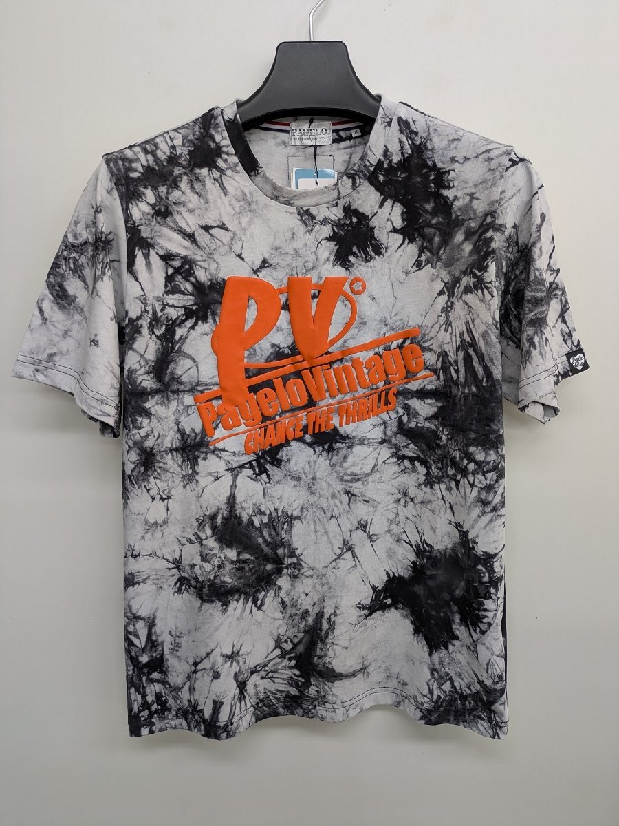 Tシャツ 55%OFF アンジェロ・パジェロ 半袖 ロゴ入り(L)新品 送料無料拍卖