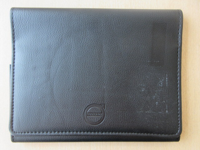 ★01738★ボルボ VOLVO 純正 V50/V70 等 マニュアル 取扱説明書入 ケース 車検証入★訳有★拍卖