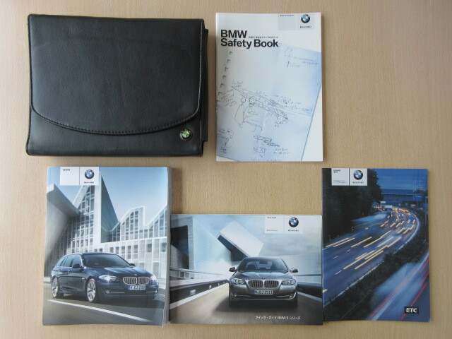 ★a9119★BMW 5シリーズ F11 ツーリング iDrive 523i 528i 535i MT25 MU35 MU30 説明書 2010年/クイックガイド 他★拍卖