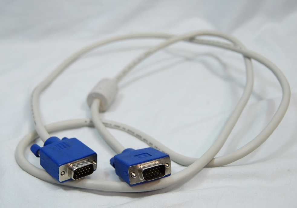 ■送料無料♪中古 約1.55m 15Pin ミニD-sabケーブル◆パソコン⇔モニター■大155拍卖