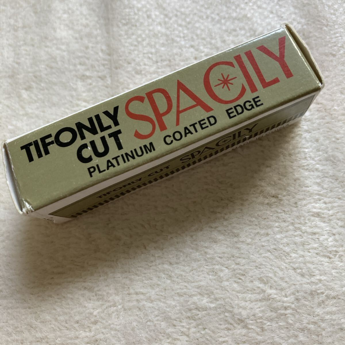 TIFONLY-CUT SPACILY 替え刃 10枚入り拍卖