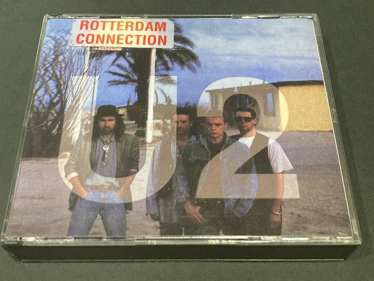 2枚組CD U2 / ROTTERDAM CONNECTION (2CD) LIVE IN ROTTERDAM HOLLAND 1990 オランダでのライブ プレス盤 全28曲 レア拍卖