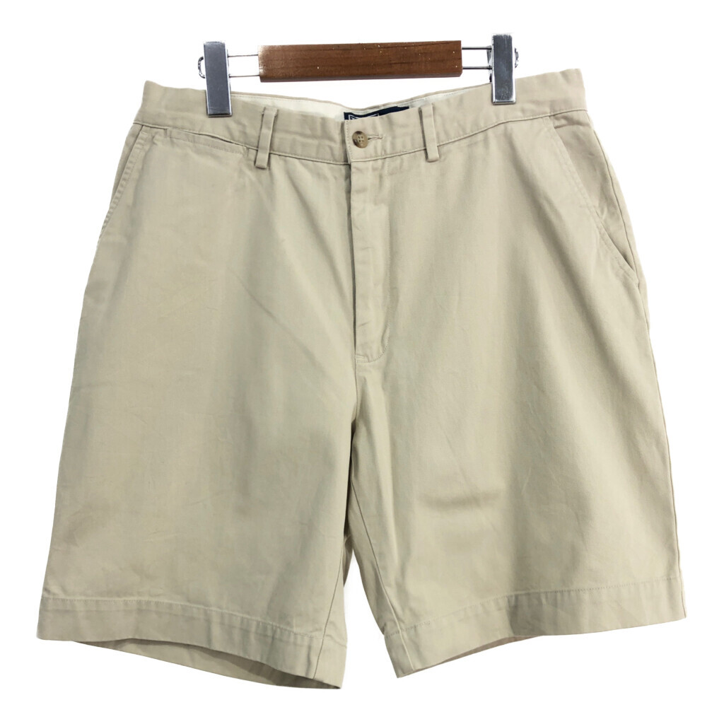 Polo by Ralph Lauren ポロ ラルフローレン PROSPECT PANT チノショートパンツ アイボリー(メンズ 33)中古 古着 T8717拍卖
