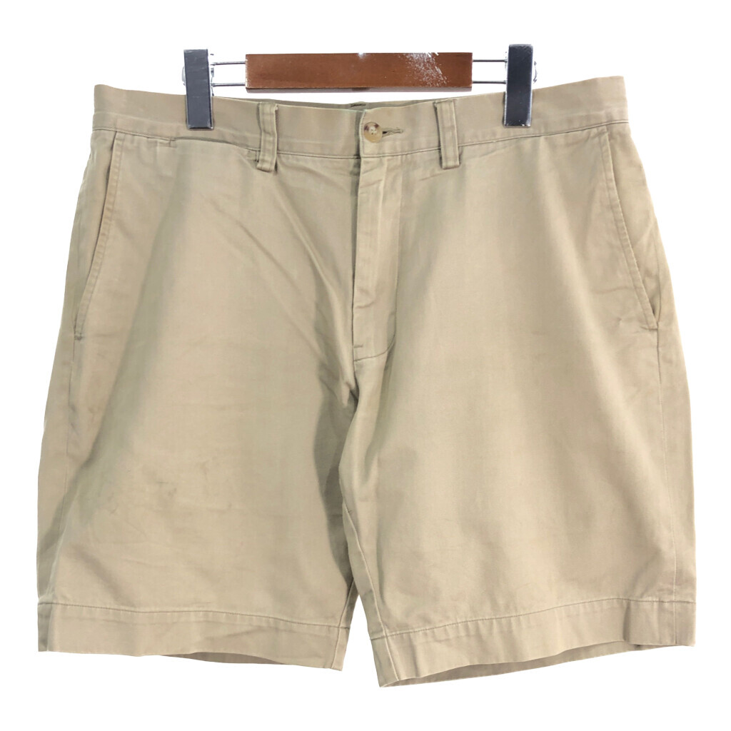 Polo by Ralph Lauren ポロ ラルフローレン チノショートパンツ ベージュ(メンズ 34)中古 古着 T8739拍卖