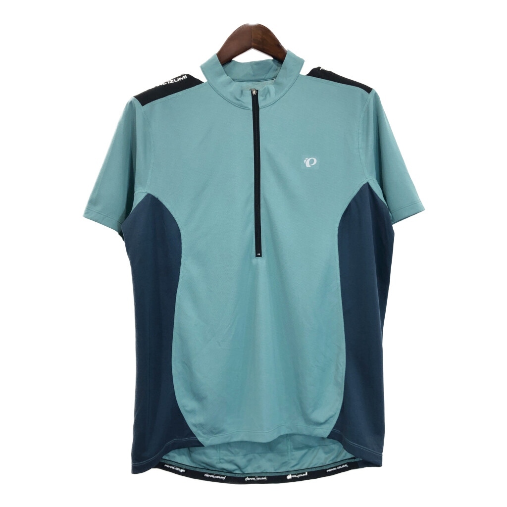 PEARL IZUMI パールイズミ サイクリングシャツ 半袖Tシャツ スポーツ ライトブルー(メンズ XL)中古 古着 U0141拍卖